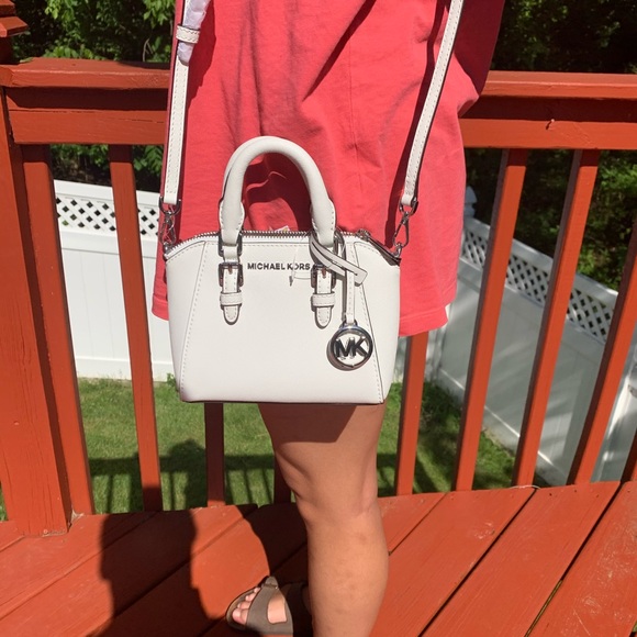 NWT MICHAEL KORS MINI CIARA SATCHEL - Picture 2 of 7